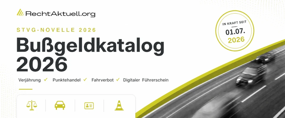 Grafik zur StVO-Novelle Juli 2026